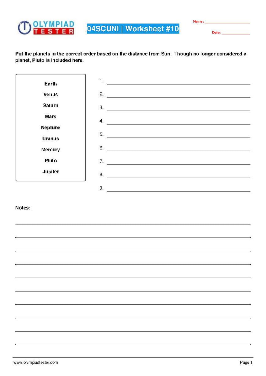 CBSE Class 4 Science HOTS Worksheets - Earth & Universe - Set 02 ...