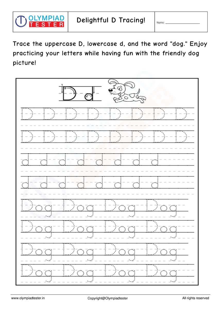 Delightful D Tracing! Olympiad tester