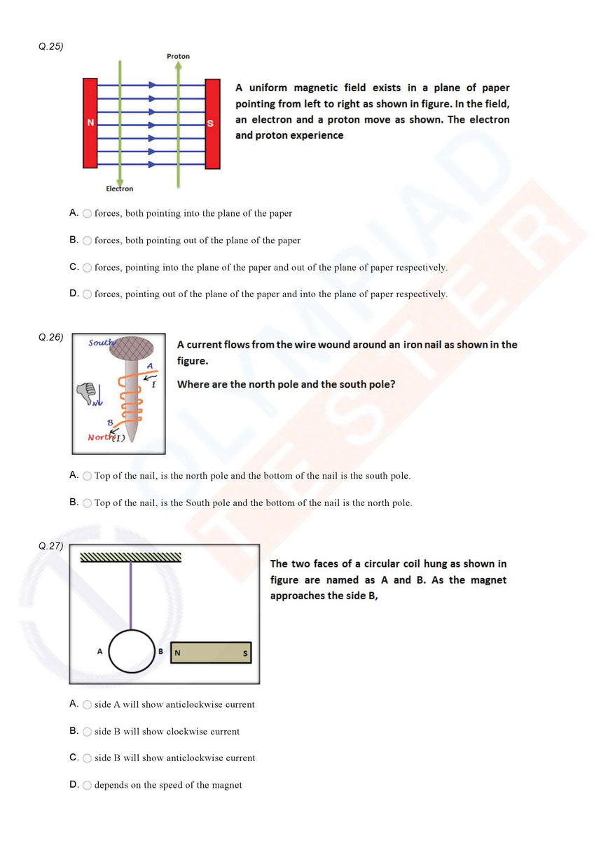 hindi olympiad class 10 sample paper with answers