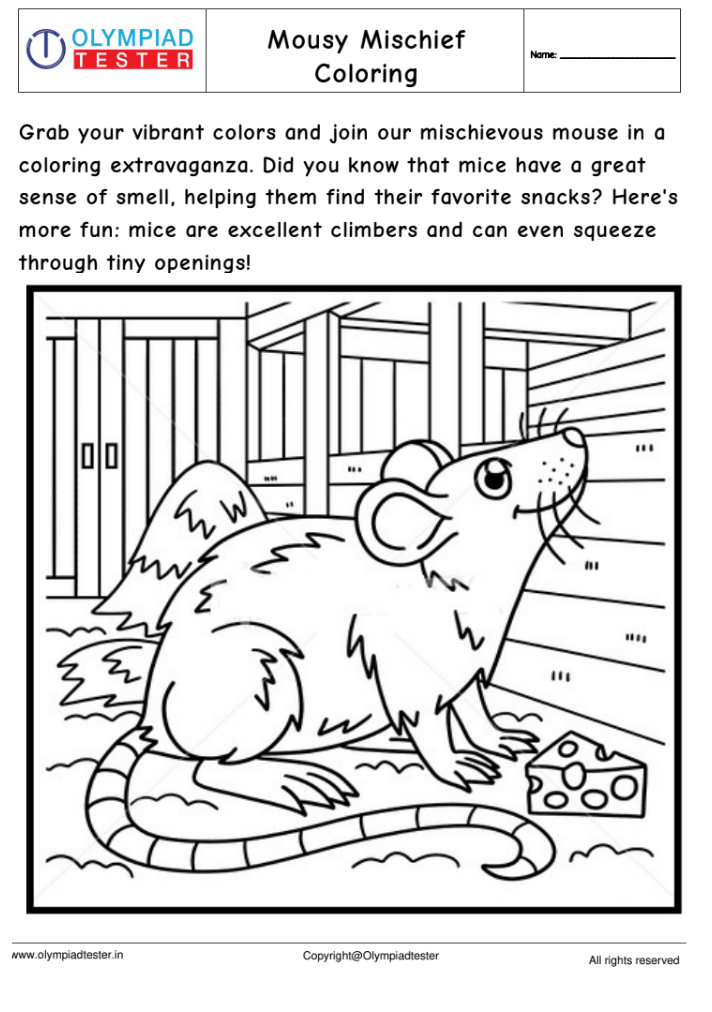 Mouse Coloring Bonanza | Olympiad tester
