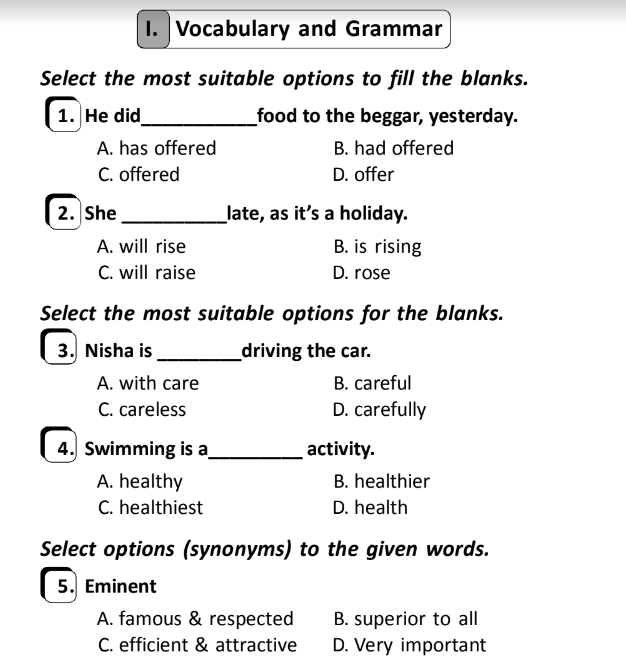 Class 7 UIEO Free Sample Paper With Syllabus | Olympiad Tester