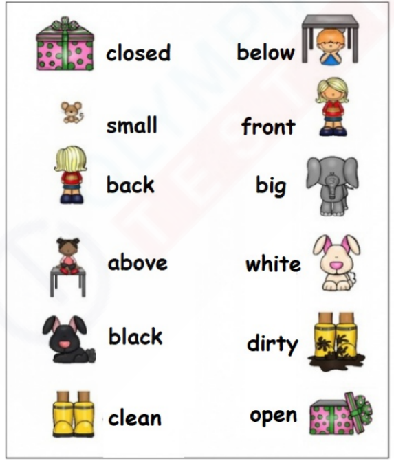 Opposites Matching Worksheet For Kindergarten Olympiad Tester opposites-matching-worksheet-for-kindergarten-olympiad-tester