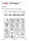UKG Maths Worksheets - Activity 2