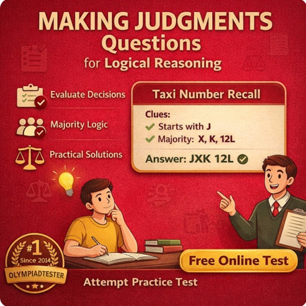 making judgments decision making logical reasoning questions criteria based examples practice.