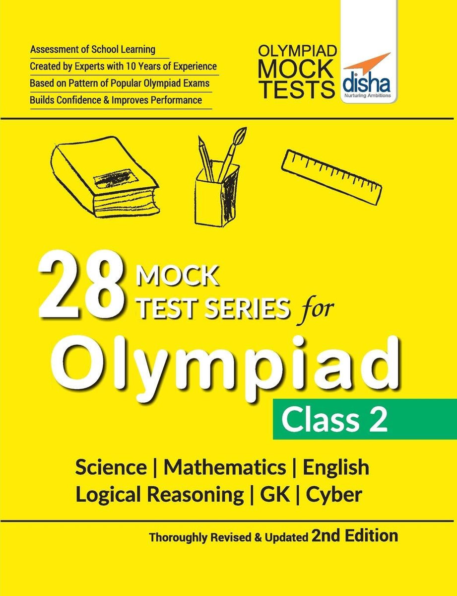 28 Mock Test Series For Olympiads Class 2 Science Mathematics English