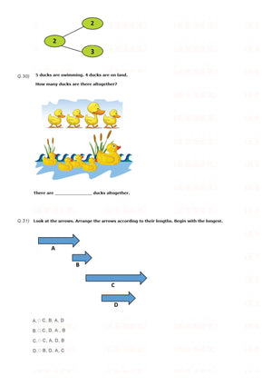 Class 1 Maths mock test - PDF 05