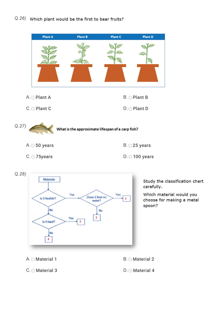 Class 3 Nso Science Olympiad Pdf Worksheets Olympiad Tester