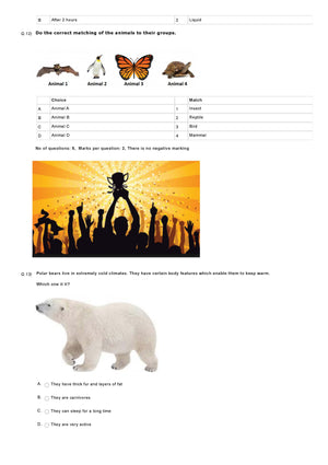Science Olympiad Class 3 - Sample question paper 18