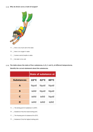 Science Olympiad Class 3 - Sample question paper 14