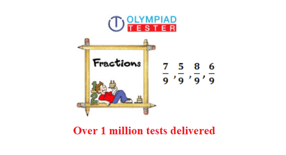 Class 4 Maths Olympiad Sample paper on Fractions - Olympiadtester
