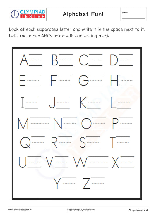  Alphabet Fun!