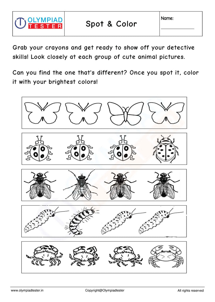 Worksheets on Brain games for Kindergarten | Olympiad tester worksheets-on-brain-games-for-kindergarten-olympiad-tester