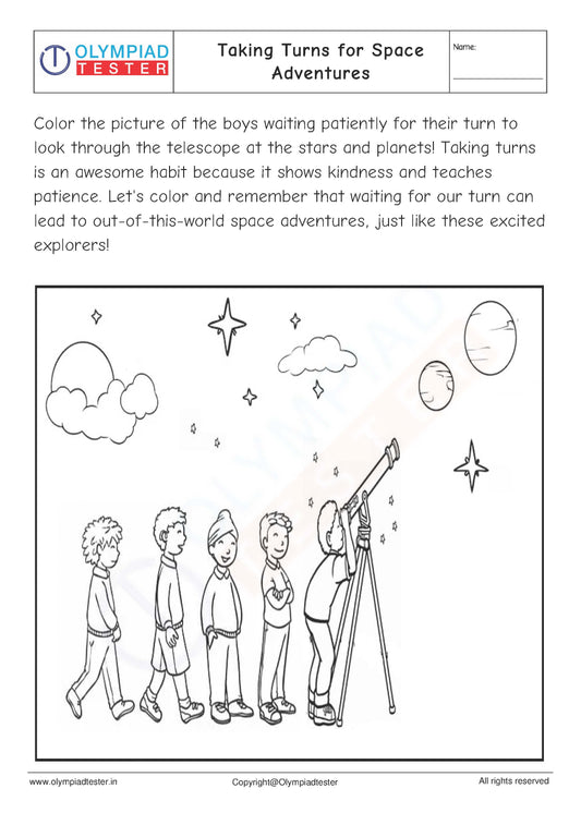 Taking Turns for Space Adventures