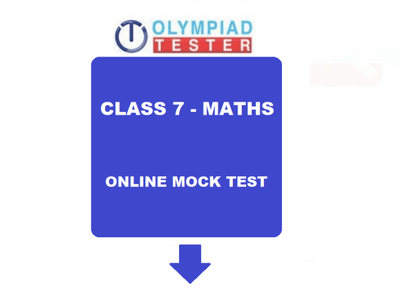 Maths Olympiad Class 7 online mock test