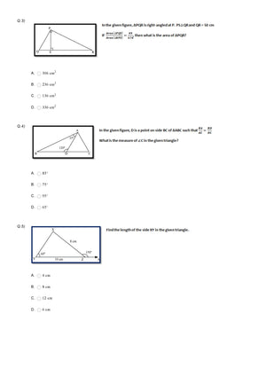 Maths Olympiad Class 10 - Sample question paper 02