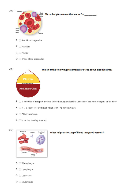 Science Olympiad Class 10 - Sample question paper 15