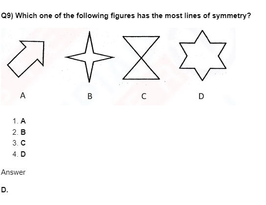 Class 4 Maths - Symmetry