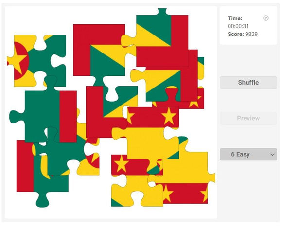 Country flag of Grenada - Olympiad tester