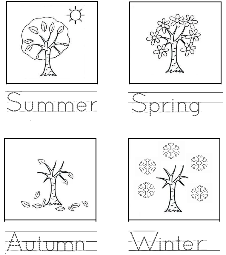 Free Preschool Worksheets - Weather 17 | Olympiad tester