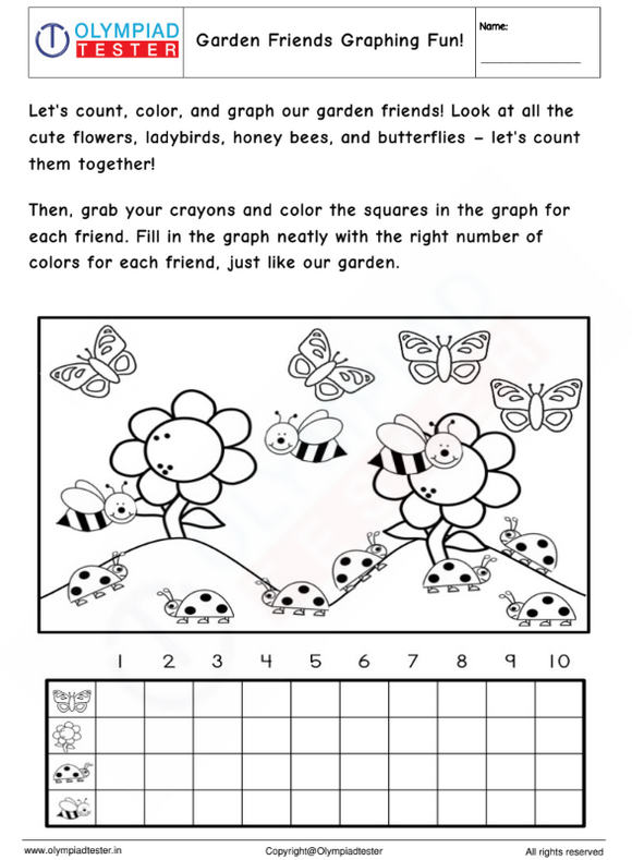 Free Kindergarten Math Worksheet