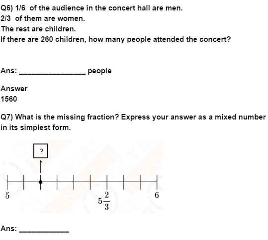 4th Grade Fractions Worksheets
