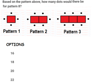 Class 3 Logical Reasoning -Patterns - Set 1