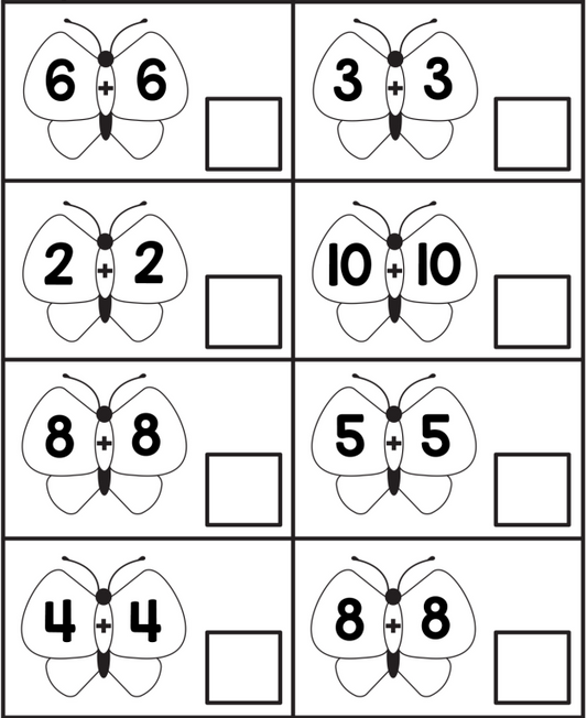 Kindergarten Math worksheet