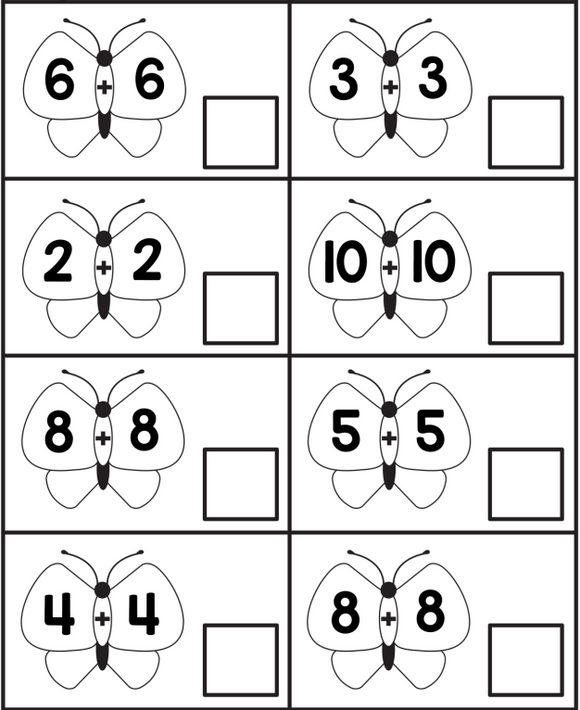 Kindergarten Math worksheet