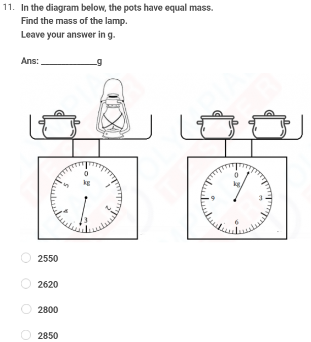 Class 3 IMO online worksheet | Olympiad tester