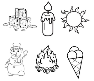 Hot or Cold Hunt: Fun Worksheet for Kindergarteners