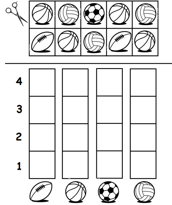 Download and print kindergarten math worksheets in PDF form for kindergarten and preschool students.