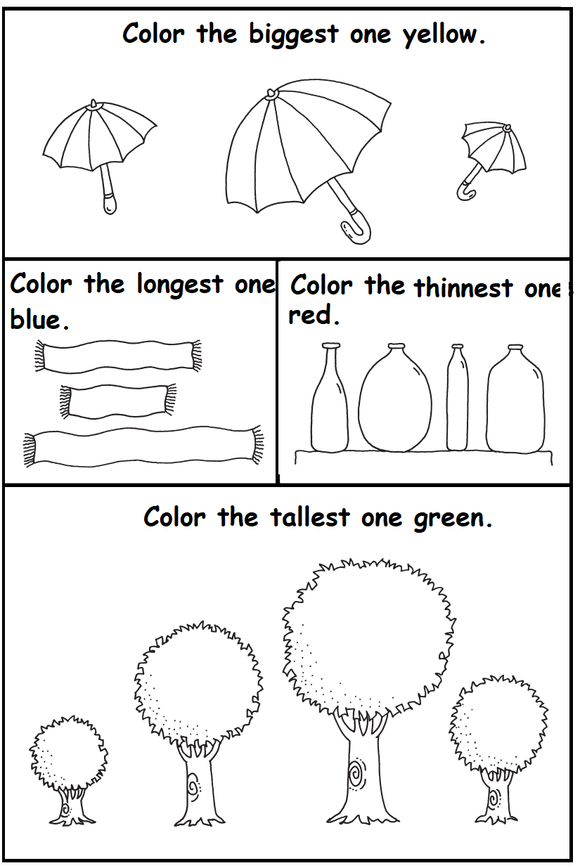 Download and print kindergarten math worksheets in PDF format for free.