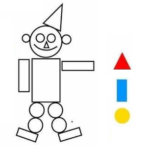 Color The Shapes Worksheet