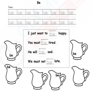 Mastering Sight Word 'Be'
