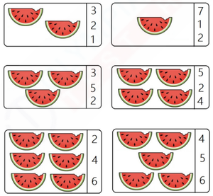 Watermelon Counting Worksheet