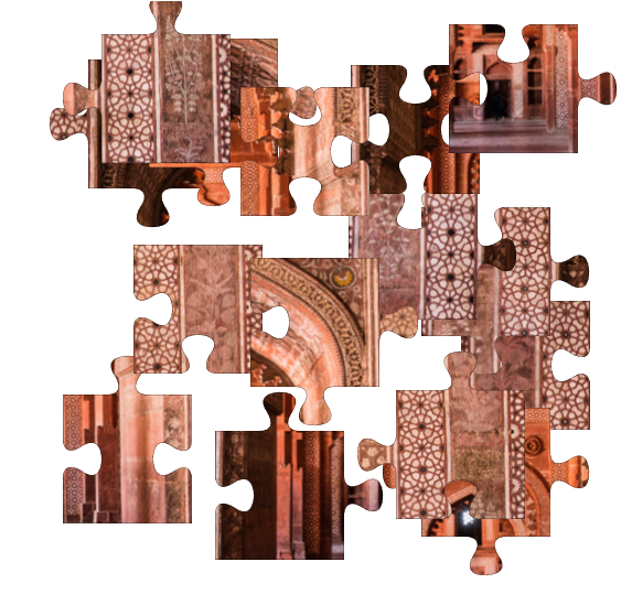 Fatehpur Sikri - Online jigsaw puzzle, Facts and quiz
