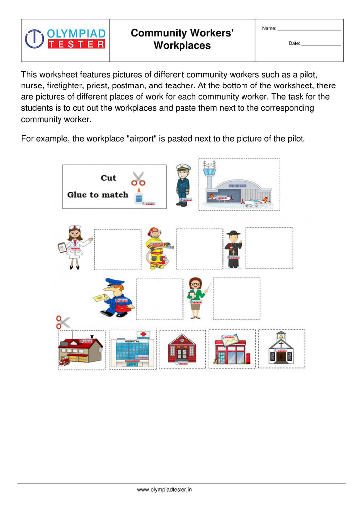 Community Workers Worksheet prntbl concejomunicipaldechinu gov co Community Workers Worksheet prntbl concejomunicipaldechinu gov co