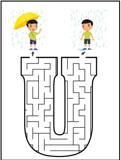 Download our kindergarten maze worksheets which are available as  free printable PDFs.
