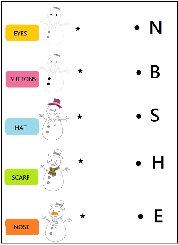 Download this free kindergarten winter worksheet which is PDF format. 