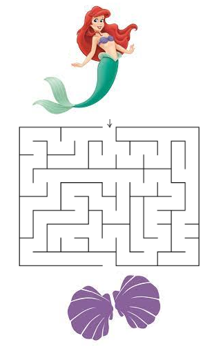 Download this free printable maze worksheet for kindergarten as PDF.