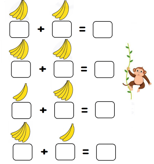 Addition worksheets for kindergarten
