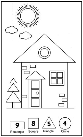 Download and print this kindergarten math worksheet in PDF format.