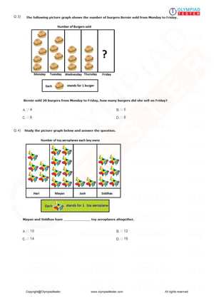 Class 1 Maths mock test - PDF 16
