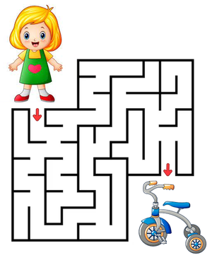 Tricycle Maze