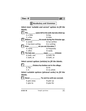 English Olympiad Class 9 - Sample question paper 04