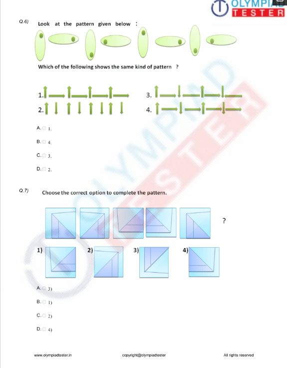 Class 2 Logical Reasoning Pdf Sample Papers 03 Olympiad Tester Class 2 Logical Reasoning Pdf Sample Papers 03 Olympiad Tester