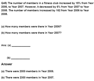 Class 6 Maths CBSE Worksheets - Percentage - 03