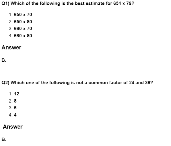 Class 4 Maths - Number system
