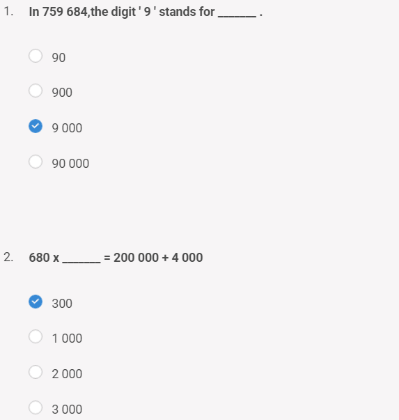 CLASS 6 IMO PRACTICE TEST #5
