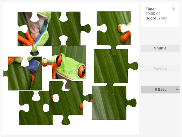 Animals Jigsaw puzzles - Amphibians - Red Eyed Tree Frog